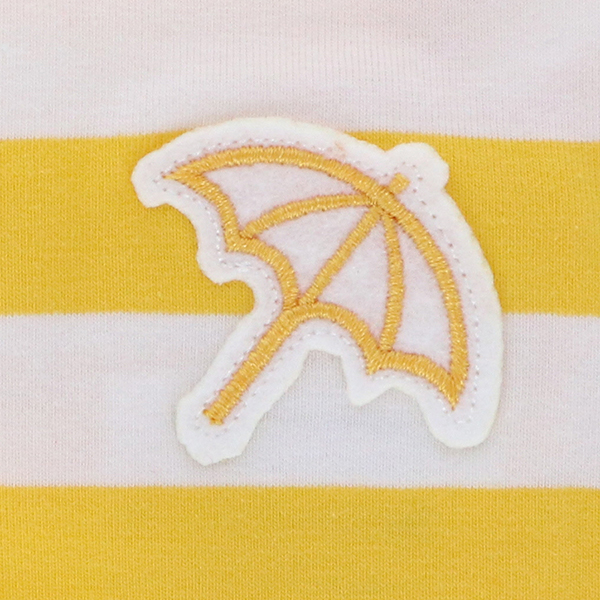 Arnold Palmer（アーノルドパーマー）ワッペン付きハイネックボーダーTシャツ