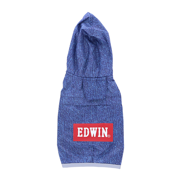 EDWIN（エドウィン）デニムプリントレインコート｜全2色