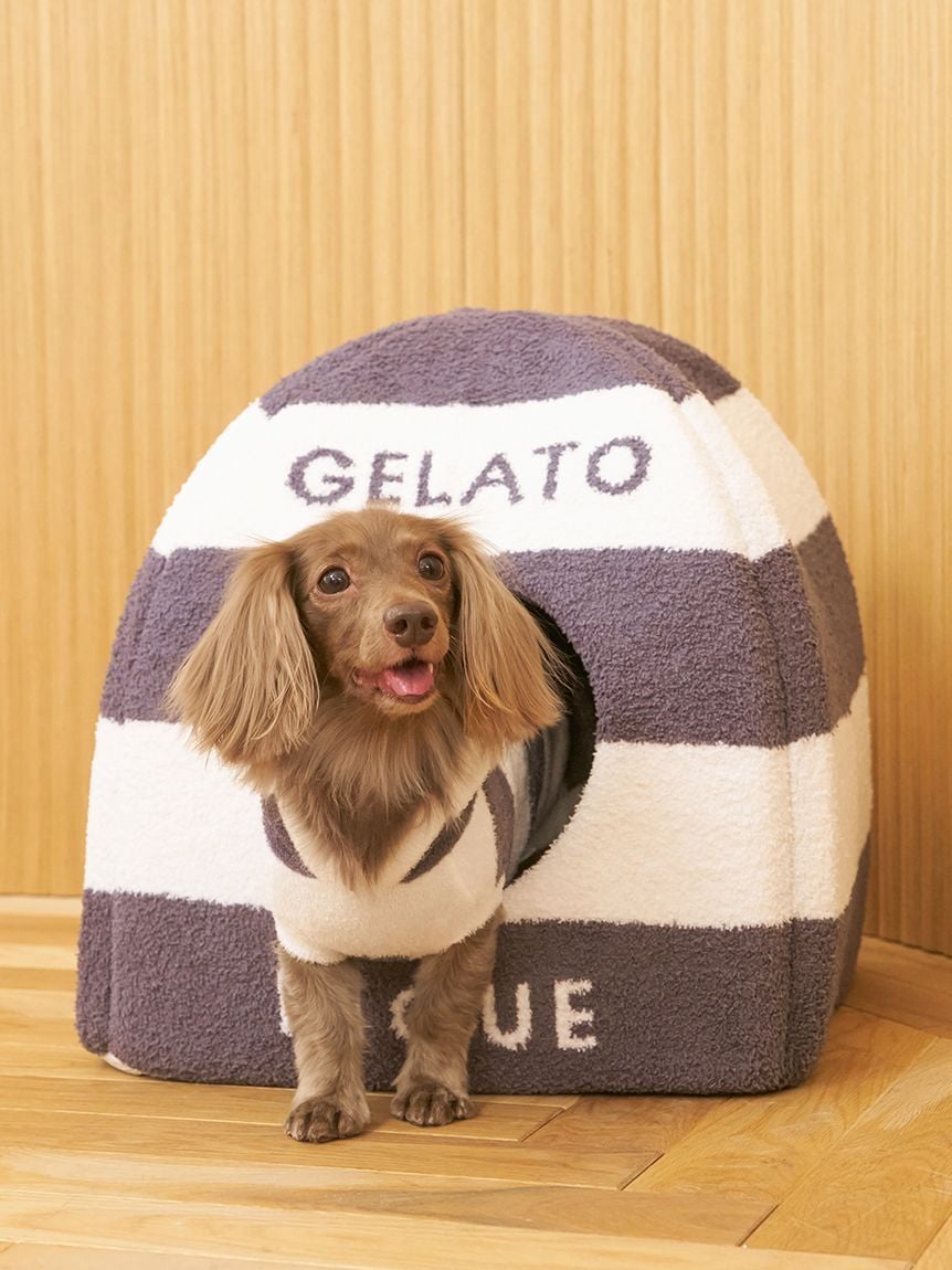 gelato pique(ジェラートピケ)【CAT&DOG】【販路限定商品】ベビモコハウス|全4色