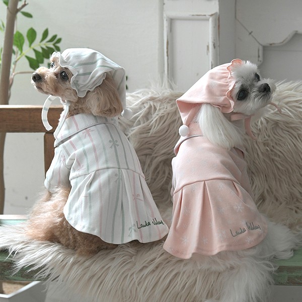 2025秋冬 LAURA ASHLEY(ローラアシュレイ)リラックスパジャマスリープ帽子セット