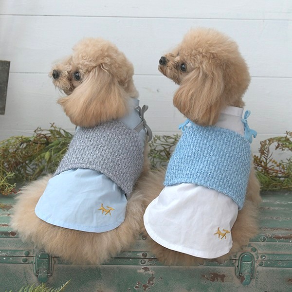 2025秋冬 ROPE PICNIC(ロペピクニック)ラメニットドッキングワンピース