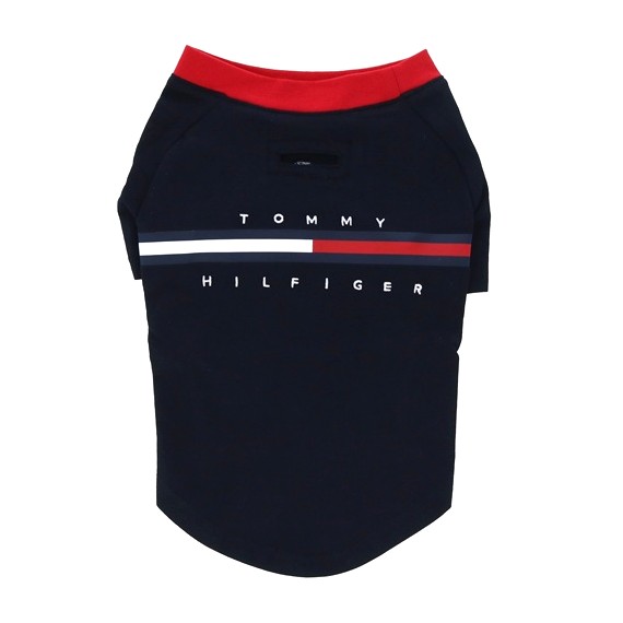 TOMMY HILFIGER(トミーヒルフィガー)クラシックロゴプリントTシャツ / Dog Classic Logo Print Tee