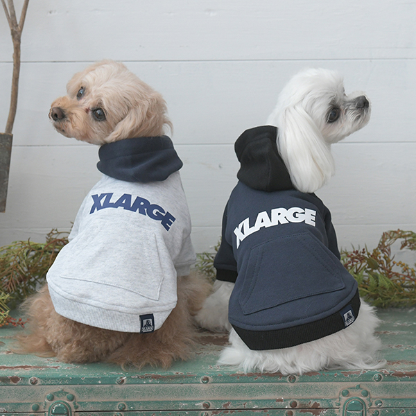 2025秋冬 XLARGE(エクストララージ)ツートーンフーディー