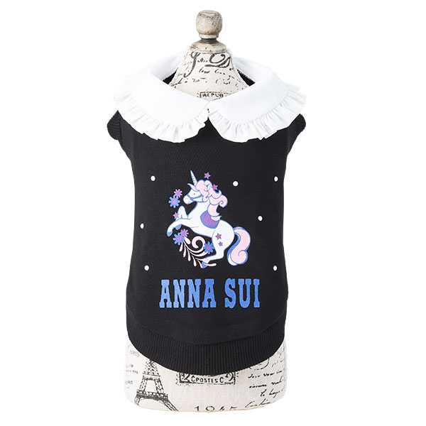 2024新商品 ANNA SUI（アナ スイ）ユニコーン襟付きプルオーバー