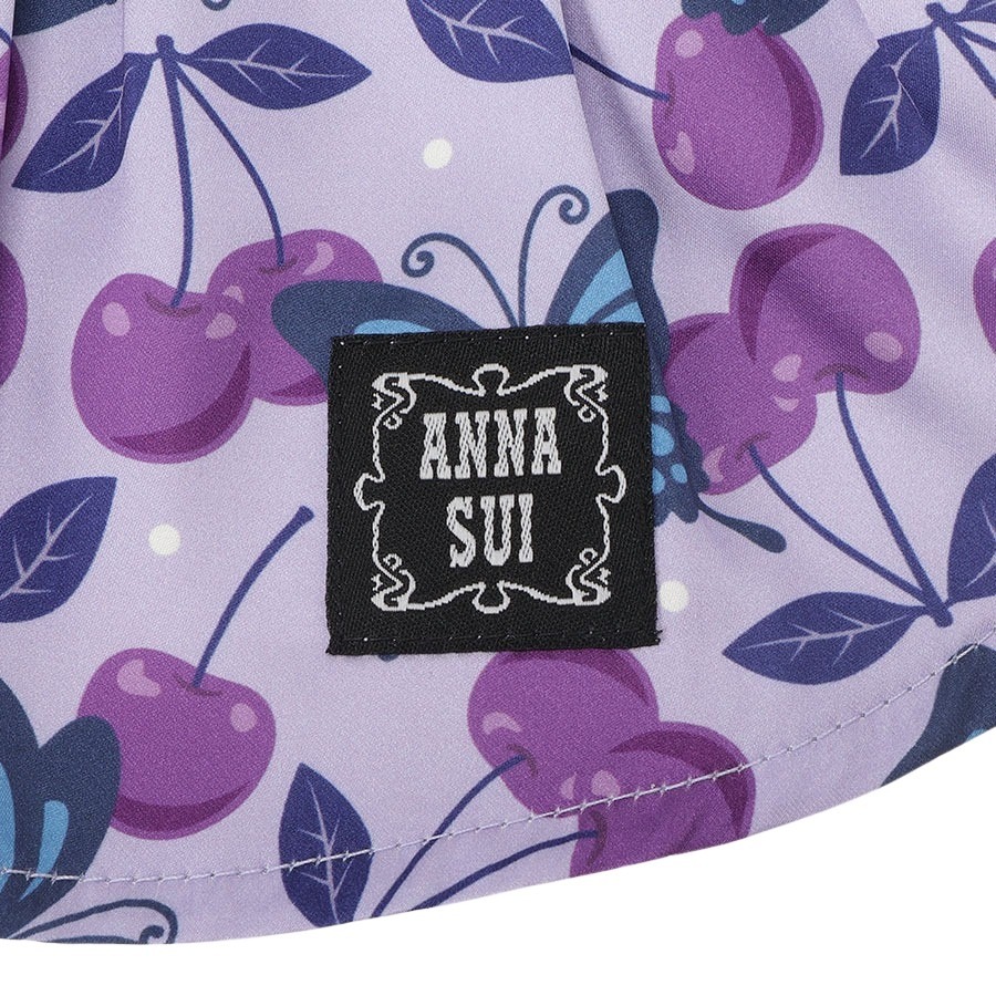 【先行予約販売期間のみ10％OFF！】2025新商品 ANNA SUI（アナ スイ）リボンタイチェリー総柄ワンピ