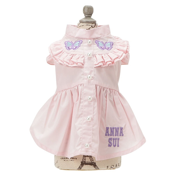 【先行予約販売期間のみ10％OFF！】2025新商品 ANNA SUI（アナ スイ）蝶刺繍シャツワンピ