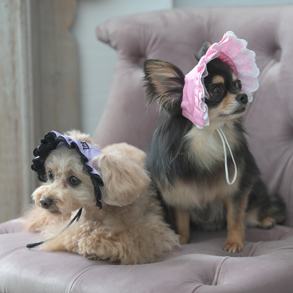 ANNA SUI(アナ スイ)UVカット加工付きコットンレース帽子|全2色