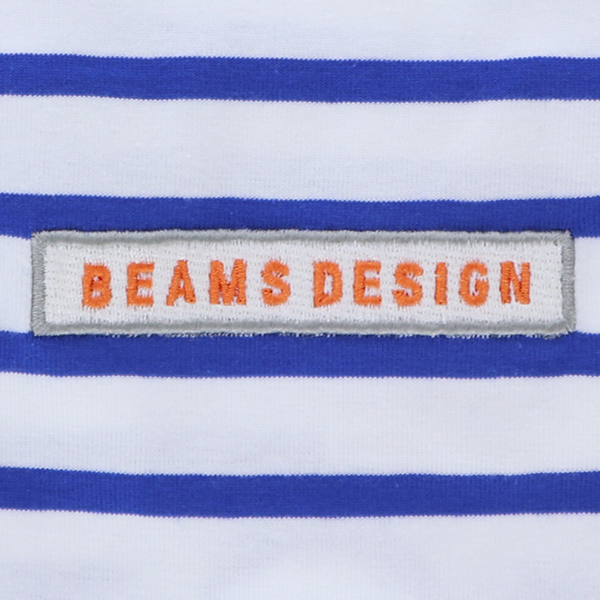 BEAMS DESIGN（ビームス デザイン）スタンダードシャツ ボーダー柄