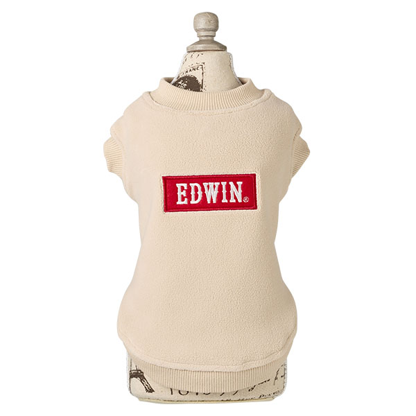 2024新商品 EDWIN（ エドウィン）もっちりフリースロゴスウェット