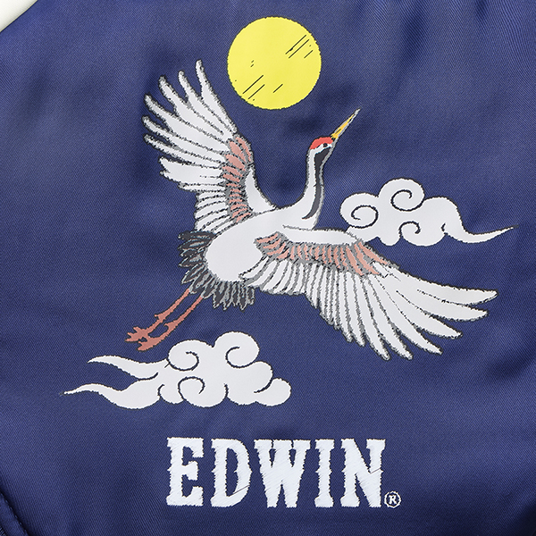 2024新商品 EDWIN（ エドウィン）スカジャン風ジャケット