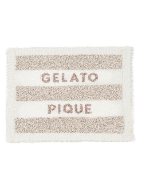 gelato pique（ジェラートピケ）【CAT&DOG】【販路限定商品】ジェラートメランジ2ボーダーブランケット｜全3色