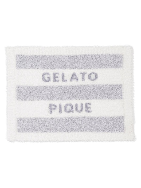 gelato pique（ジェラートピケ）【CAT&DOG】【販路限定商品】ジェラートメランジ2ボーダーブランケット｜全3色