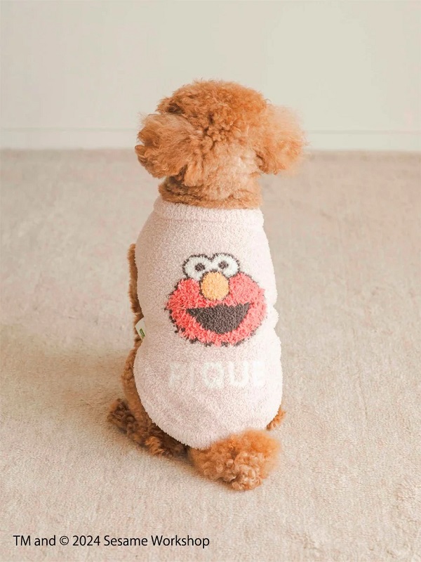 gelato pique（ジェラートピケ）【CAT&DOG】【販路限定商品】SESAME STREET/エルモジャガードプルオーバー