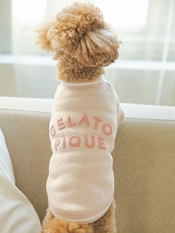 gelato pique（ジェラートピケ）【CAT&DOG】【販路限定商品】裏毛プルオーバー｜全3色