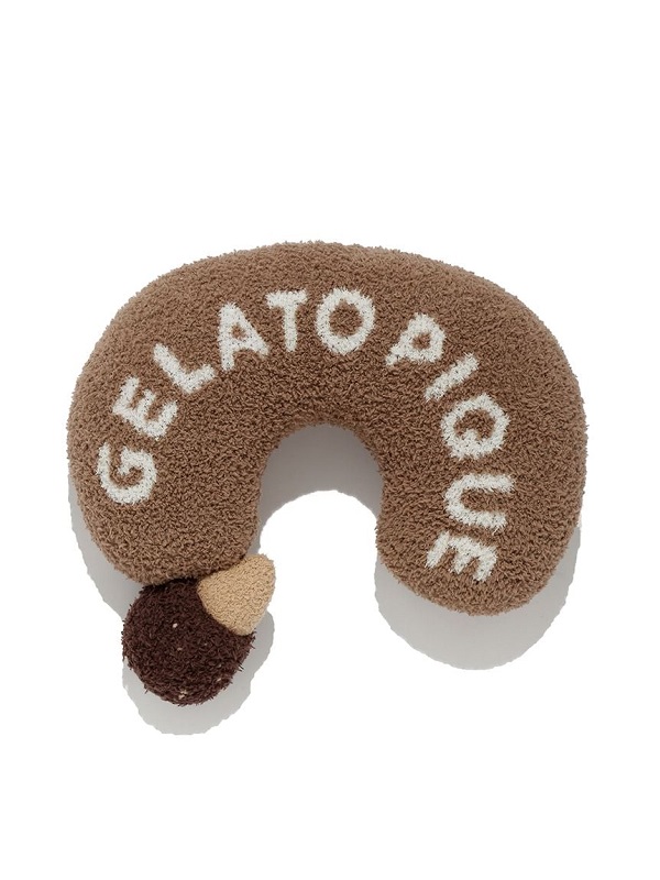 gelato pique（ジェラートピケ）【CAT&DOG】【販路限定商品】ベビモコアイスモチーフピロー｜全2色