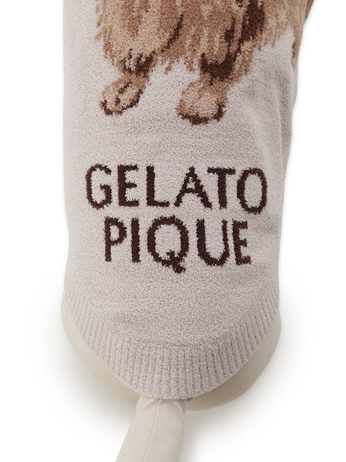 gelato pique（ジェラートピケ）【CAT&DOG】【販路限定商品】ダックスフンドジャガードノースリーブプルオーバー｜全2色