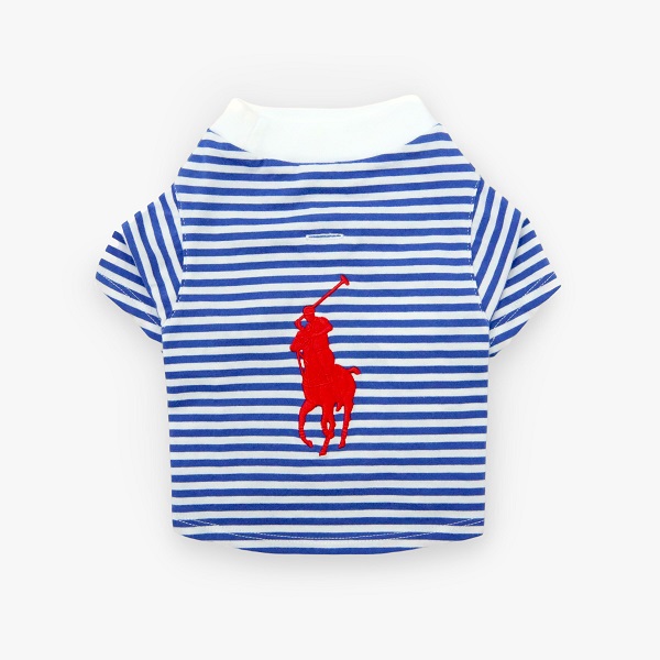 RALPH LAUREN（ラルフローレン）ポロポニーストライプTシャツ / Dog Polo Pony Stripe T-Shirt